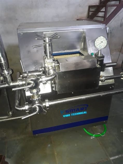 Bar Milk Homogenizer Machine Capacity Litres Hour At