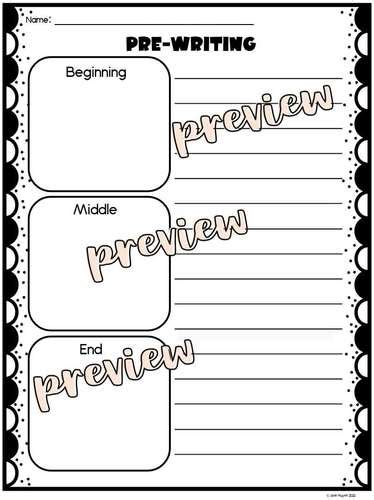 Personal Narrative Graphic Organizers And Published Craft By Anh Huynh