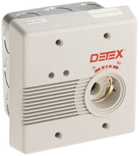 Detex Eax 2500s Gray Eax 2500 Series Wall Mount Surface Mount Acdc