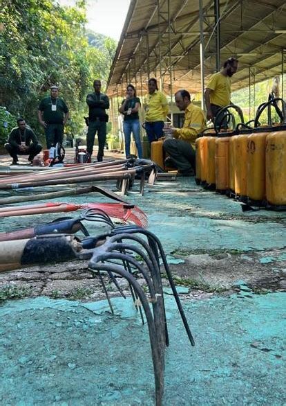 Divisão Florestal da GMJ participa de curso de Brigadista na Serra do