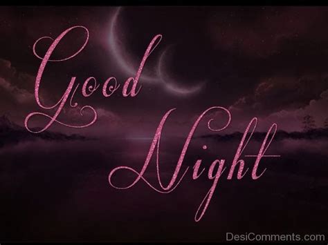 Good Night – Glittering Image - DesiComments.com