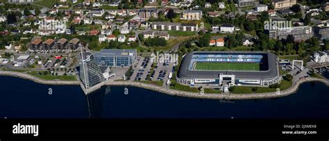 Illustration Picture Shows The Molde Fk Aker Stadion Seen From The