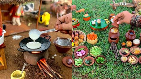 Tamil Nadu Couple Cooks Miniature Versions Of South-Indian Dishes