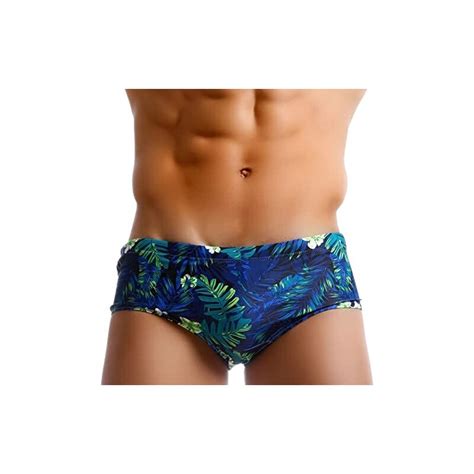 Fulidngzg Costume Uomo Mare Slip Coulisse Elastico Costumi Da Bagno