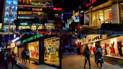 Night Walk In Most Expensive Shopping Street In Kathmandu City Durbar