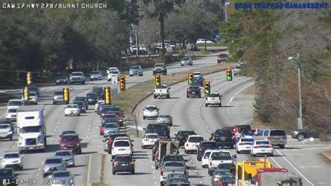 Accident Blocks Lanes Of Us 278 In Bluffton On Wednesday Hilton Head