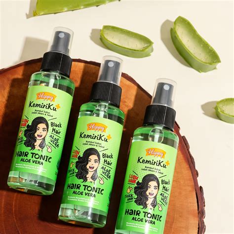 Jual Happy Kemiriku Hair Tonic Extra Ginseng Ml Hair Tonic Aloe