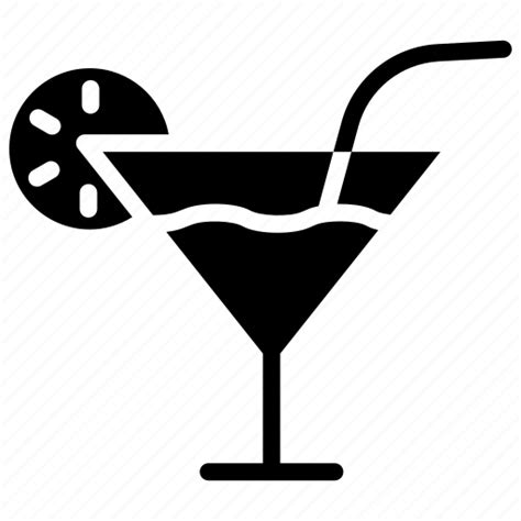 Beverage Cocktail Drink Glass Martini Icon