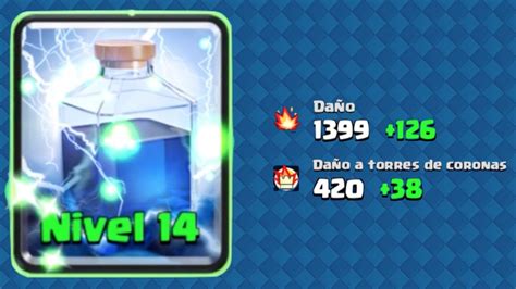 Clash Royale 🗡 Rayo ⭐️nivel 14⭐️ Youtube