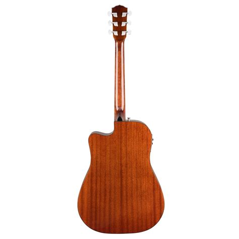 Fender Cd Sce Dreadnought Electro Acoustic Mahogany At Gear Music