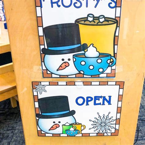 Dramatic Play Center Hot Cocoa Stand Teach Pre K