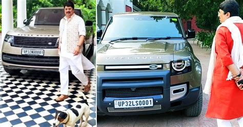 Notorious Gangster Politician Raja Bhaiya And His Cars Range Rover