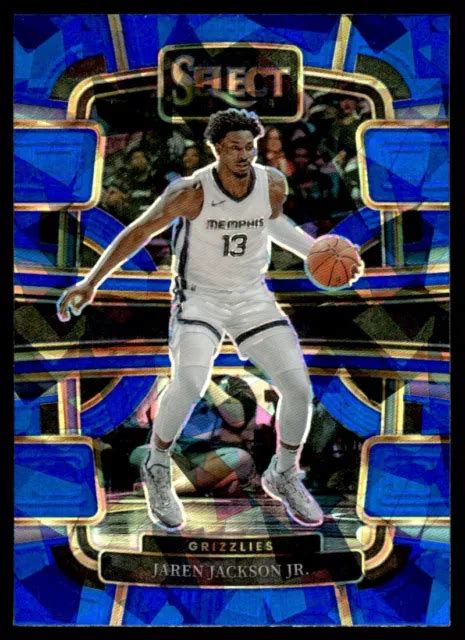 Panini Select Concourse Glace Craqu E Bleue Jaren Jackson Jr