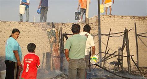 Voraz Incendio Consume Precaria Vivienda En Nasca Peru Correo