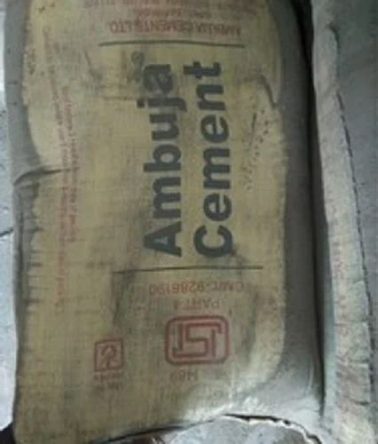 Kg Ambuja Ppc Cement At Rs In Kolkata Id