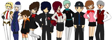 Persona 3 Characters by AdrianoRamosOfHT on DeviantArt