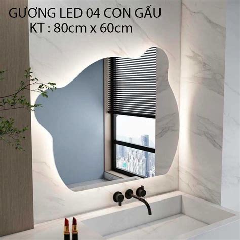 GƯƠng Led Con GẤu 04 Thế Giới Nhà Tắm