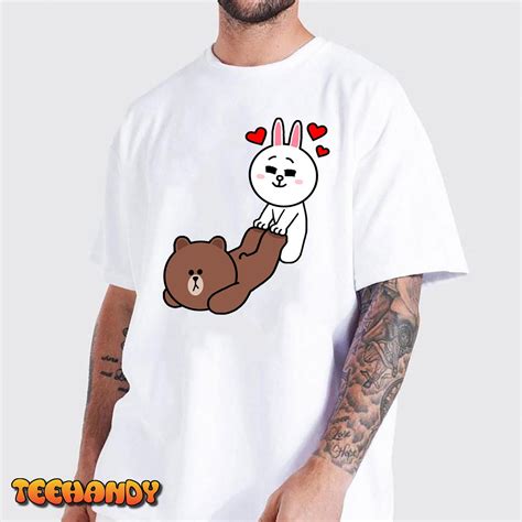 Brown Bear Cony Bunny Rabbit Be My Lover T Shirt