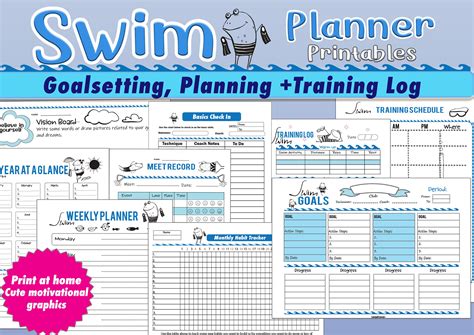 Swim Chart Template