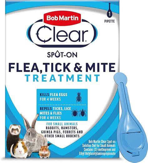 Bob Martin Clear Spot On Flea Treatment For Small Pets Rabbits