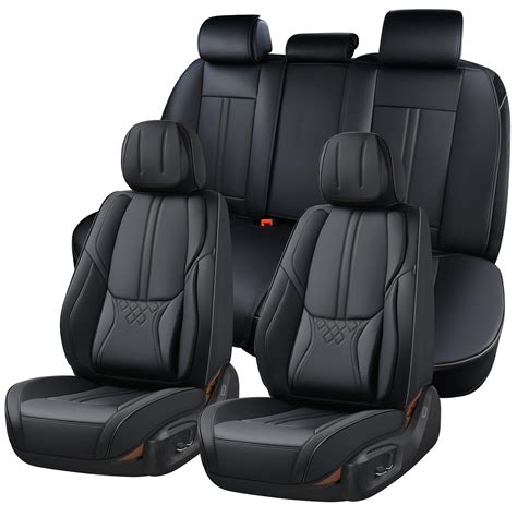 NOT FULL SET******** BWTJF Black Car Seat Covers Full Set, Universal ...