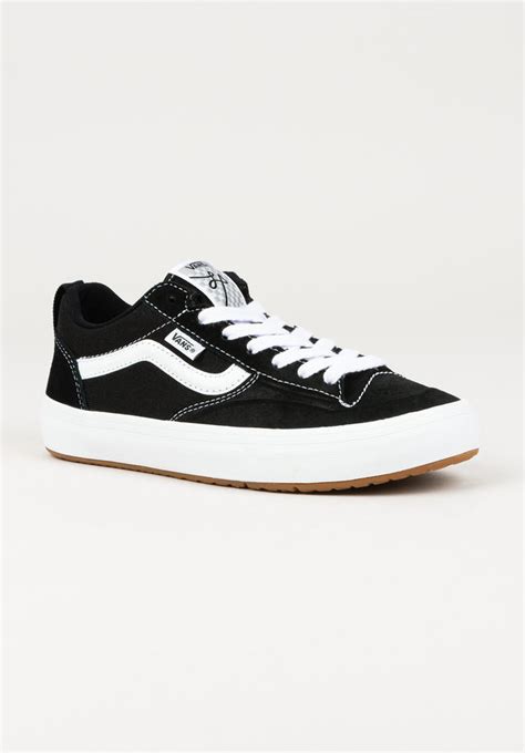 Lizzie Low Vans Womens Shoes In Black White For Women Titus