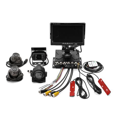 Vehicle Surveillance Remote Control Bus Truck Ch G Gps Mdvr Kit