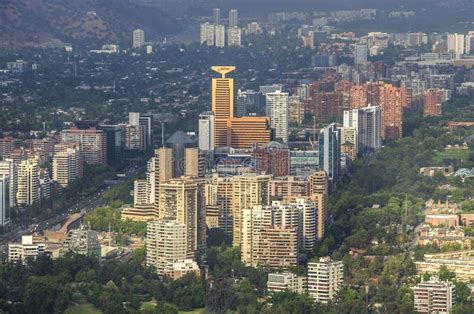 Santiago City Center Chile Editorial Stock Photo Image Of Building