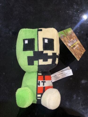 Jinx Minecraft Mini Crafter Creeper Anatomy Plush Stuffed Toy New