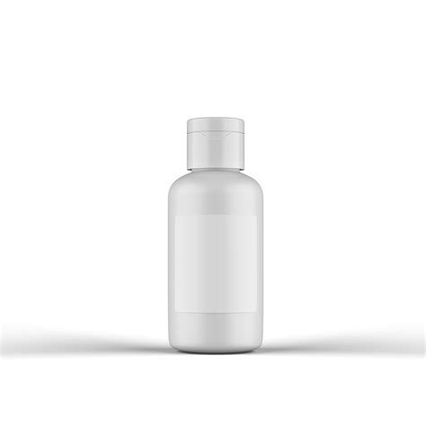 Plastic Cosmetic Bottle D Rendering Png