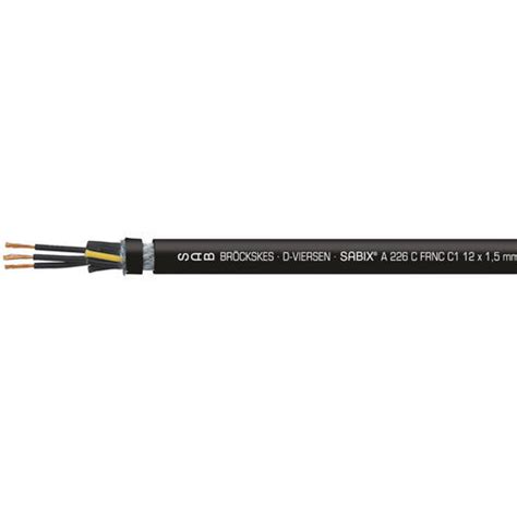 Cable eléctrico libre de halógenos SABIX A 226 C FRNC C1 SAB