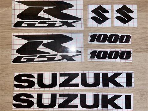 Suzuki Gsxr 1000 Decals Etsy