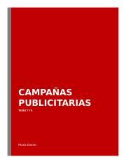 Campañas Publicitarias Tarea 7 y 8 docx CAMPAÑAS PUBLICITARIAS TAREA