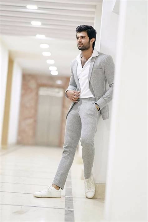 VijayDeverakonda Tollywood Actor Blazer Outfits Men Mens Outfits