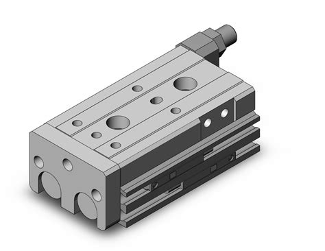 SMC MXQ8 20CT M9BL 8mm Mxq Dbl Act Auto Sw MXQ GUIDED CYLINDER