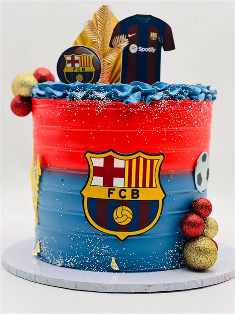 barcelona themed cake cake fairy