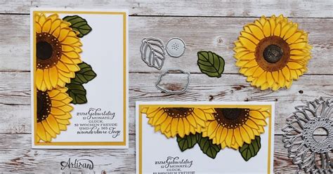 Stampin Up Video Anleitung Tutorial Sonnenblumen Gute Laune Gru