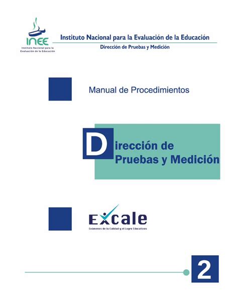 PDF Instituto Nacional para la Evaluación de la Educación Los