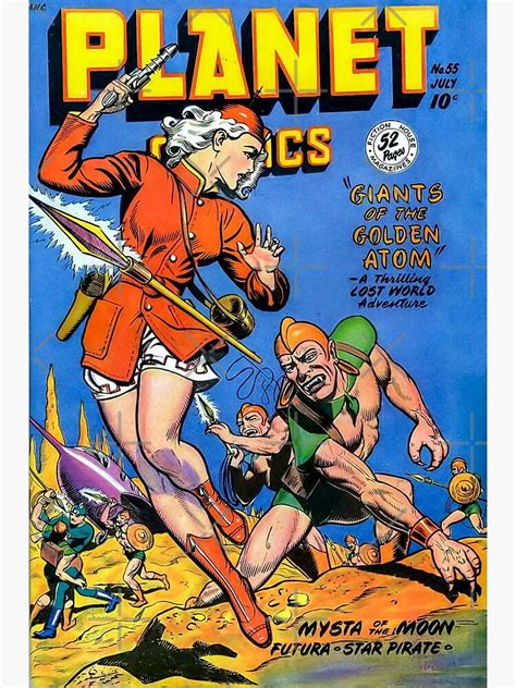 The Cover Of Planet Comics 55 Planet Comics Golden Age Rare