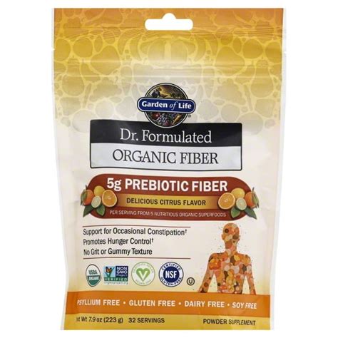 Garden of Life Garden of Life Organic Fiber, 7.9 oz - Walmart.com - Walmart.com