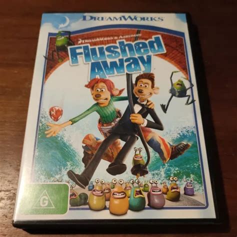 Flushed Away Dvd Hugh Jackman Kate Winslet Jean Reno Bill Nighy Us