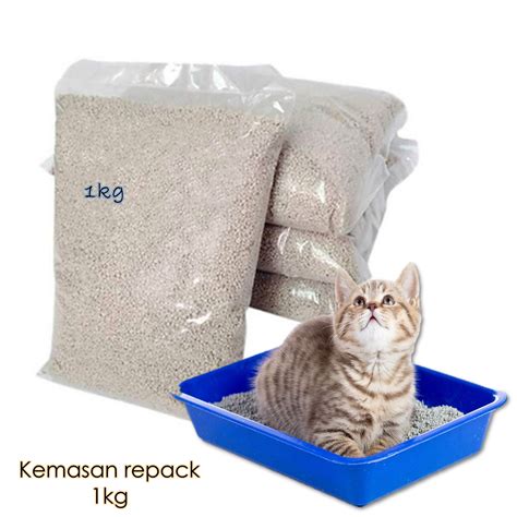 Pasir Kucing Pasir Gumpal Wangi 1kg Lazada Indonesia