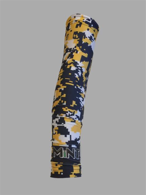 Yellow And Blue Digital Camo Arm Sleeve Digital Camo Arm Sleeve Sleeves