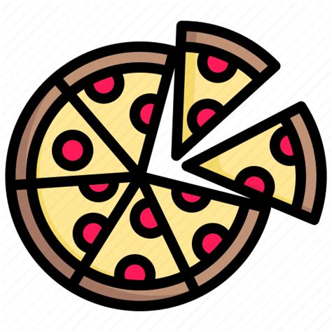 Pizza Food And Restaurant Italian Restaurants Junk Icon