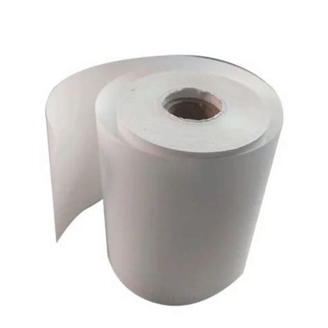 Plain White Staples Thermal Paper Roll Gsm Gsm At Rs Kg