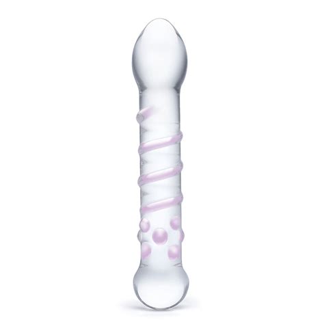 Spiral Staircase Full Tip Dildo Gode en Verre Gläs Boutique