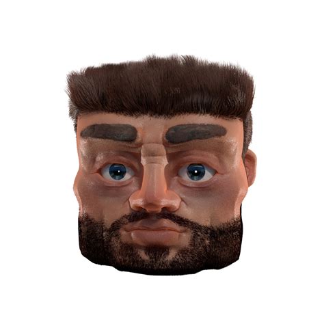 Yiannis Avgoloupis - Stylized Steve's Minecraft Head