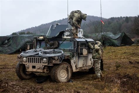 DVIDS - Images - 615th Military Police Company covers humvee turret ...