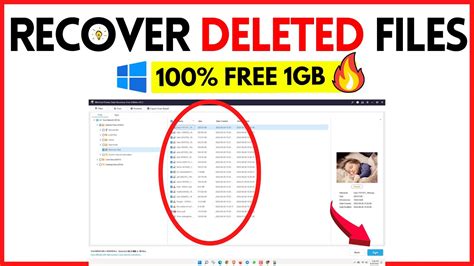 💥recover Permanently Deleted Files Folder On Windows 11 10 100 Free Youtube