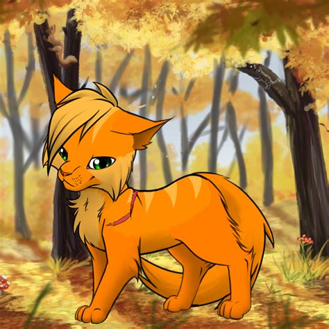 My Firestar Redesign Warrior Cats By Cheifcrystalhadock On Deviantart